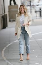 MOLLIE KING Arrives at BBC studio 1 in London 03/20/2021