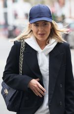 MOLLIE KING Arrives at BBC Studios in London 03/28/2021