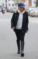 MOLLIE KING Arrives at BBC Studios in London 03/28/2021