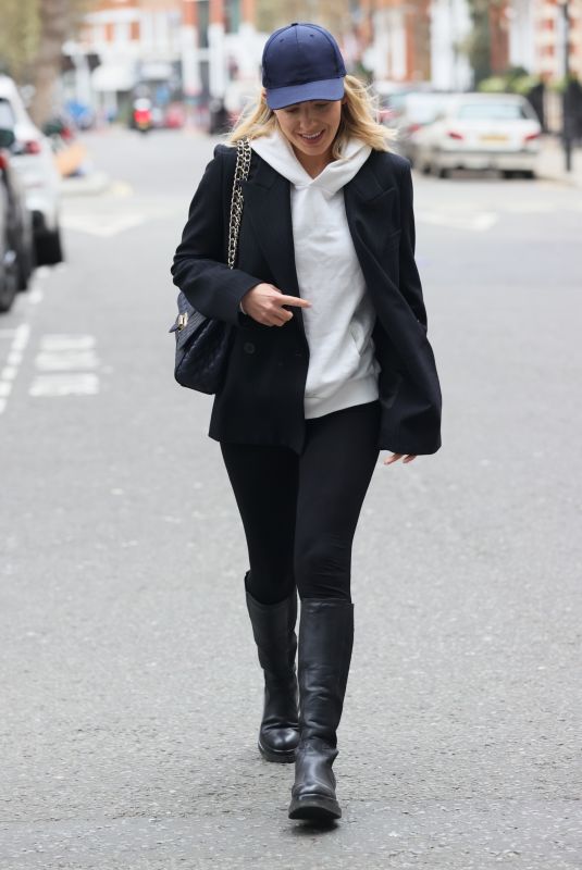 MOLLIE KING Arrives at BBC Studios in London 03/28/2021