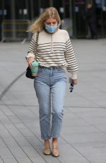 MOLLIE KING Leaves BBC Studios in London 03/26/2021