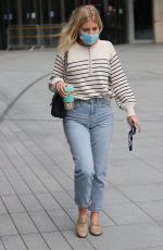 MOLLIE KING Leaves BBC Studios in London 03/26/2021