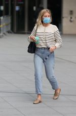 MOLLIE KING Leaves BBC Studios in London 03/26/2021