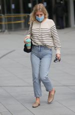 MOLLIE KING Leaves BBC Studios in London 03/26/2021