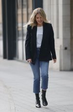 MOLLIE KING Out and About in London 03/13/2021