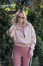 MOLLY SIMS Out with Her Dog in Pacific Palisades 03/18/2021