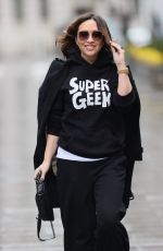 MYLEENE KLASS Arrives at Smooth Radio in London 03/18/2021