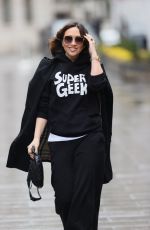 MYLEENE KLASS Arrives at Smooth Radio in London 03/18/2021