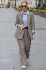 MYLEENE KLASS Arrives at Smooth Radio in London 03/27/2021