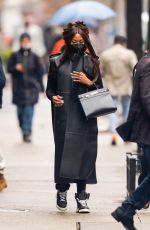 NAOMI CAMPBELL Out and About in New York 03/28/2021