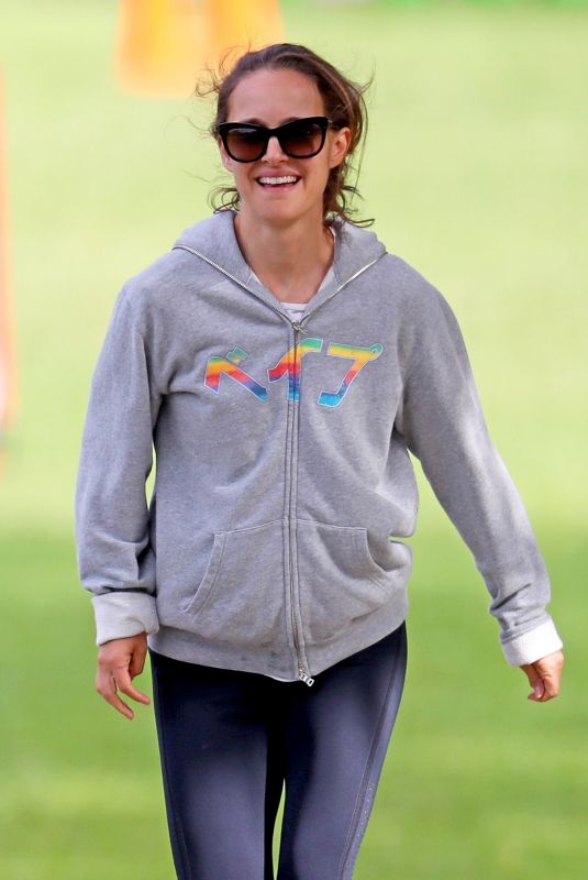 NATALIE PORTMAN at Her Kids