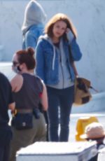 NATALIE PORTMAN on Set of a Movie in Sydney 03/05/2021