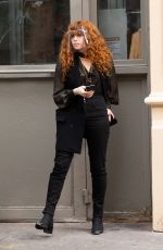 NATASHA LYONNE on teh Set of Russian Doll in New York 03/25/2021