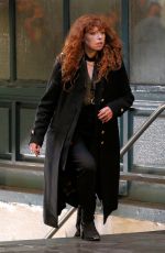 NATASHA LYONNE on the Set of Russian Doll in New York 03/08/2021
