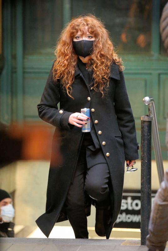 NATASHA LYONNE on the Set of Russian Doll in New York 03/08/2021