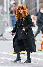 NATASHA LYONNE on the Set of Russian Doll, Season 2 in New York 03/16/2021