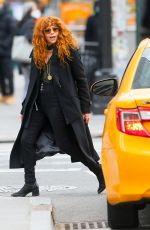 NATASHA LYONNE on the Set of Russian Doll, Season 2 in New York 03/16/2021