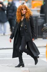 NATASHA LYONNE on the Set of Russian Doll, Season 2 in New York 03/16/2021