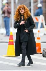 NATASHA LYONNE on the Set of Russian Doll, Season 2 in New York 03/16/2021