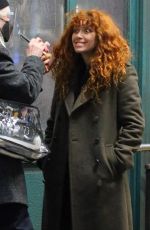 NATASHA LYONNE on the Set of Russian Doll, Season 2 in New York 03/16/2021