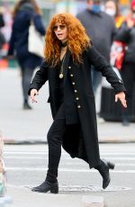 NATASHA LYONNE on the Set of Russian Doll, Season 2 in New York 03/16/2021