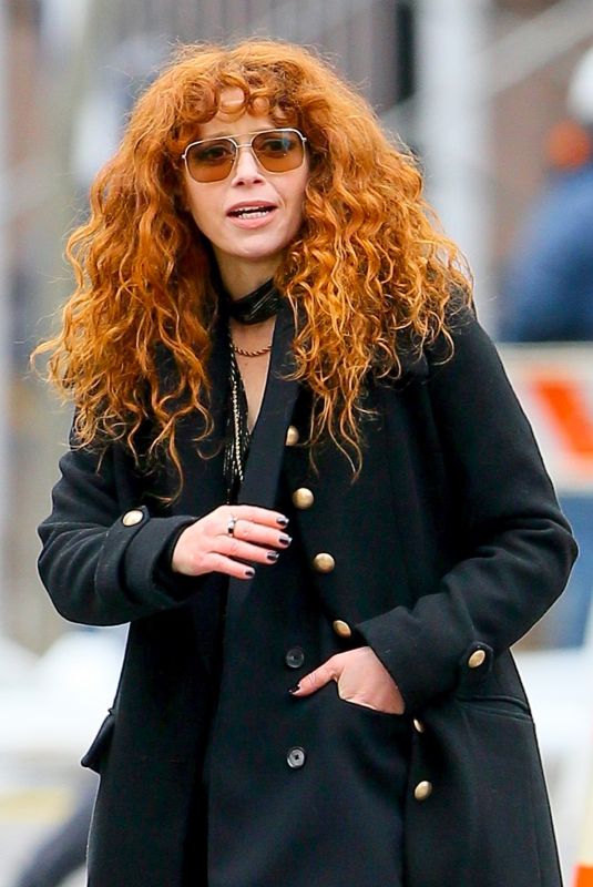 NATASHA LYONNE on the Set of Russian Doll, Season 2 in New York 03/16/2021