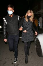 NICKY HILTON Leaves Mr. Chow in Los Angeles 03/12/2021