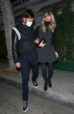 NICKY HILTON Leaves Mr. Chow in Los Angeles 03/12/2021