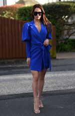 NICOLE BASS on the Set of The Only Way is Essex 03/17/2021