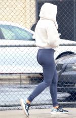 NICOLE MURPHY Leaves a Gym in Los Angeles 03/15/2021