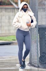NICOLE MURPHY Leaves a Gym in Los Angeles 03/15/2021