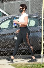 NICOLE MURPHY Leaves a Gym in Los Angeles 03/17/2021