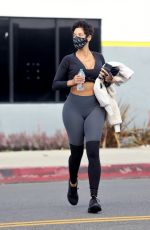 NICOLE MURPHY Leaves a Gym in Los Angeles 03/18/2021
