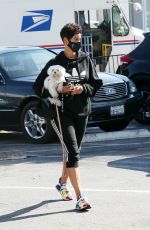 NICOLE MURPHY Out Shopping with Her Dog at Petco in West Hollyywood 03/18/2021