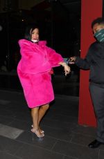 NIKITA DRAGUN at BOA Steakhouse in West Hollywood 03/27/2021