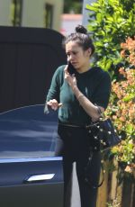 NINA DOBREV Out and About in Los Angeles 03/15/2021