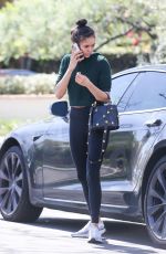 NINA DOBREV Out and About in Los Angeles 03/15/2021