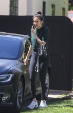 NINA DOBREV Out and About in Los Angeles 03/15/2021