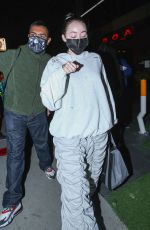 NOAH CYRUS at Bos Steakhouse in West Hollywood 03/06/2021