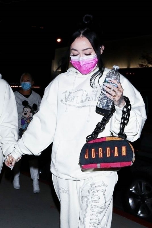 NOAH CYRUS Out for Dinner in West Hollywood 03/14/2021