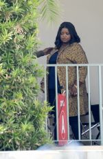 OCTAVIA SPENCER on the Set of Truth Be Told in Los Angeles 03/18/2021