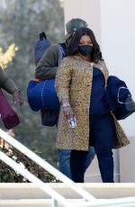 OCTAVIA SPENCER on the Set of Truth Be Told in Los Angeles 03/18/2021