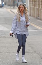 OLIVIA ATTWOOD Out in Manchester 03/03/2021