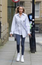 OLIVIA ATTWOOD Out in Manchester 03/03/2021