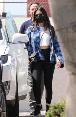 OLIVIA MUNN Leaves a Gym in Santa Monica 03/22/2021