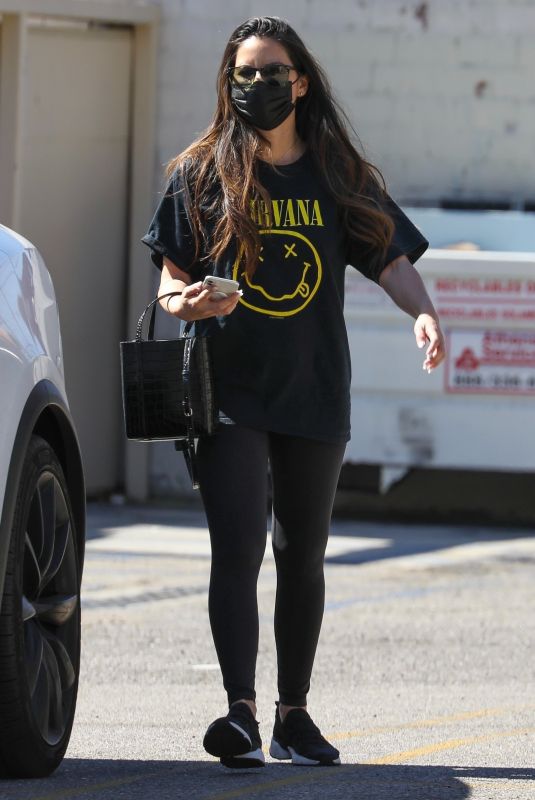 OLIVIA MUNN Leaves a Gym in West Hollywood 03/02/2021