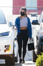 OLIVIA MUNN Leaves a Gym in West Hollywood 03/04/2021