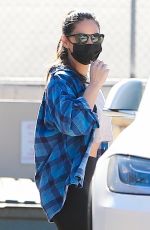 OLIVIA MUNN Leaves a Gym in West Hollywood 03/04/2021