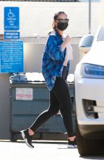 OLIVIA MUNN Leaves a Gym in West Hollywood 03/04/2021