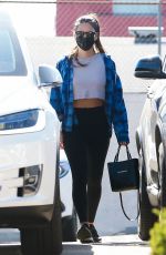 OLIVIA MUNN Leaves a Gym in West Hollywood 03/04/2021
